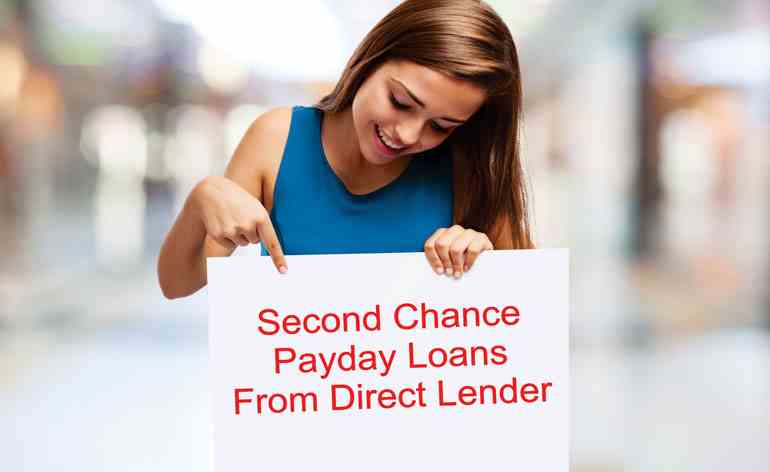 2nd Chance Payday Loans from Direct Lenders in the USA