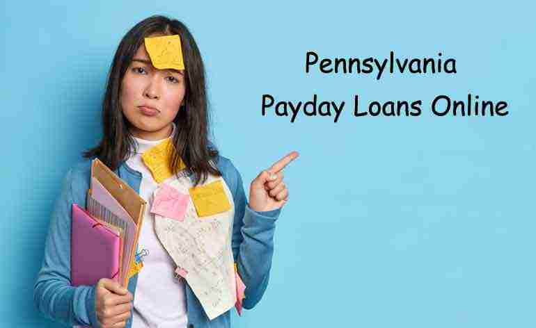 Pennsylvania Payday Loans Online