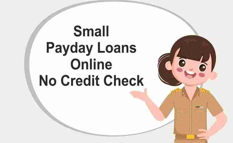 Small Payday Loans Online No Credit Check in the USA
