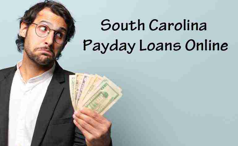 South Carolina Payday Loans Online