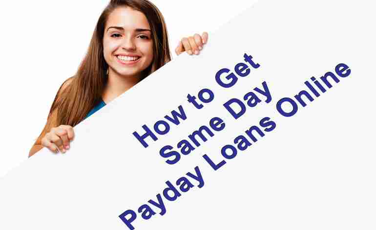 How to Get Same Day Payday Loans Online USA
